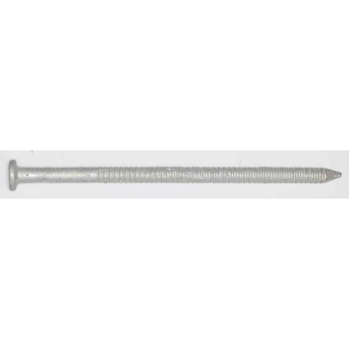 Maze STORMGUARD T4491A112 Anchor Nail, Hand Drive, 6D, 3-1/2 in L, Steel, Galvanized, Ring Shank, 1 lb
