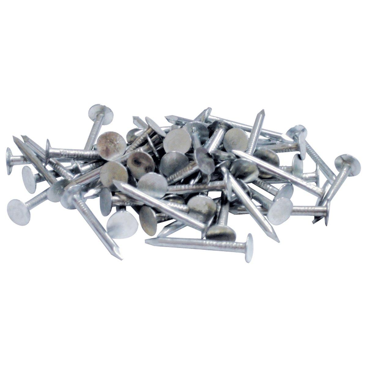 1-1/4 in 11-Gauge Electro-Galvanized Steel Hand Drive Roofing Nails 1 lb Box