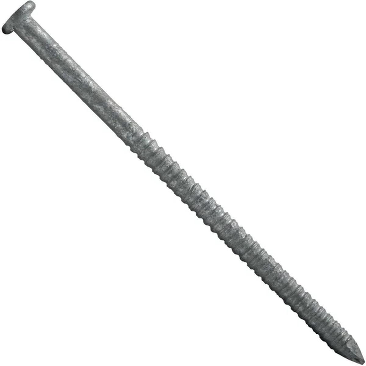 Maze STORMGUARD T447A530 Deck Nail, Hand Drive, 8D, 2-1/2 in L, Steel, Galvanized, Ring Shank, 5 lb