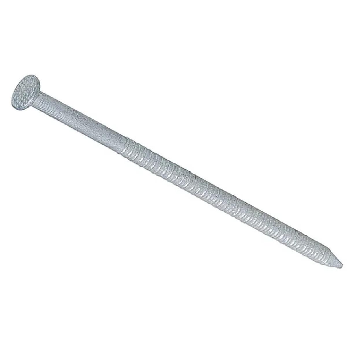 Maze STORMGUARD T4491A530 Anchor Nail, Hand Drive, 16D, 3-1/2 in L, Steel, Galvanized, Ring Shank, 5 lb