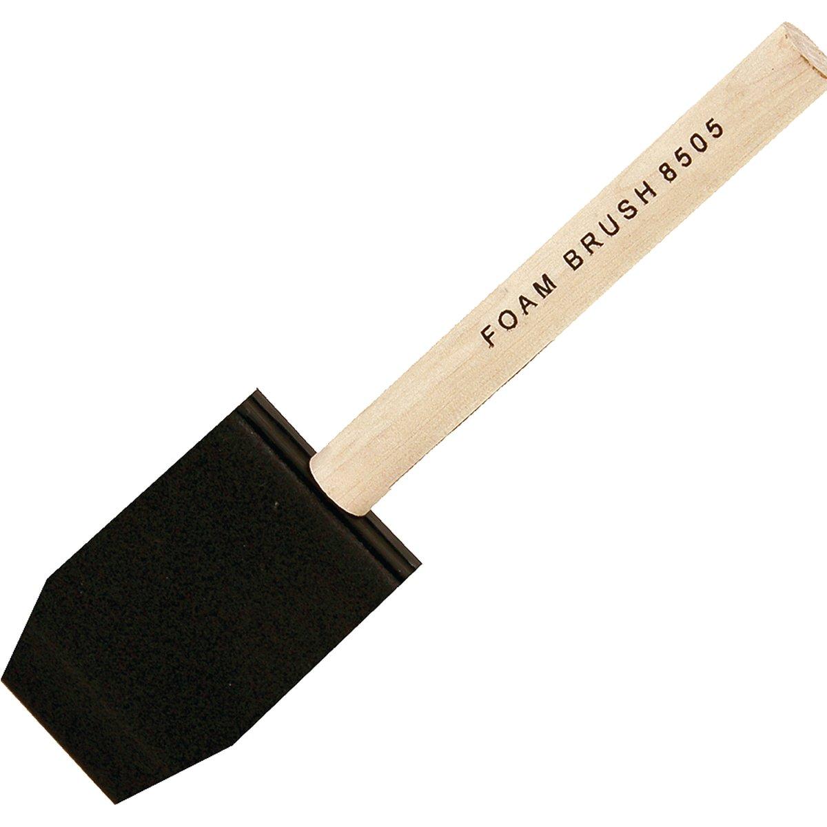1-in ProSource 850510 Paint Brush Foam Brush Wood Handle