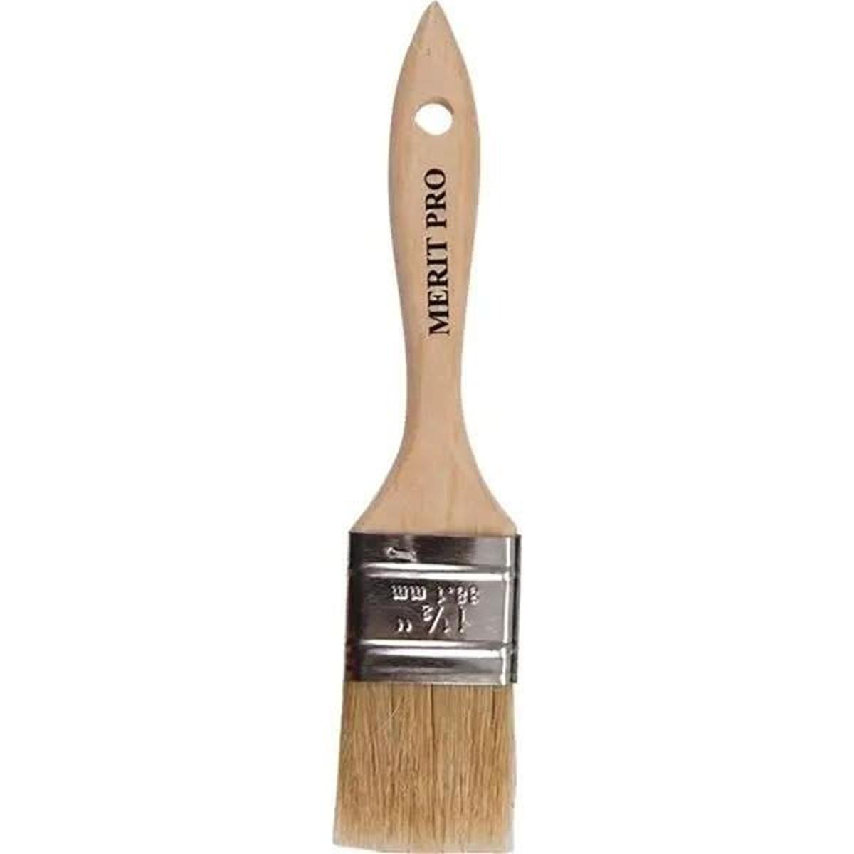 1-1/2" White Bristle Chip Brush