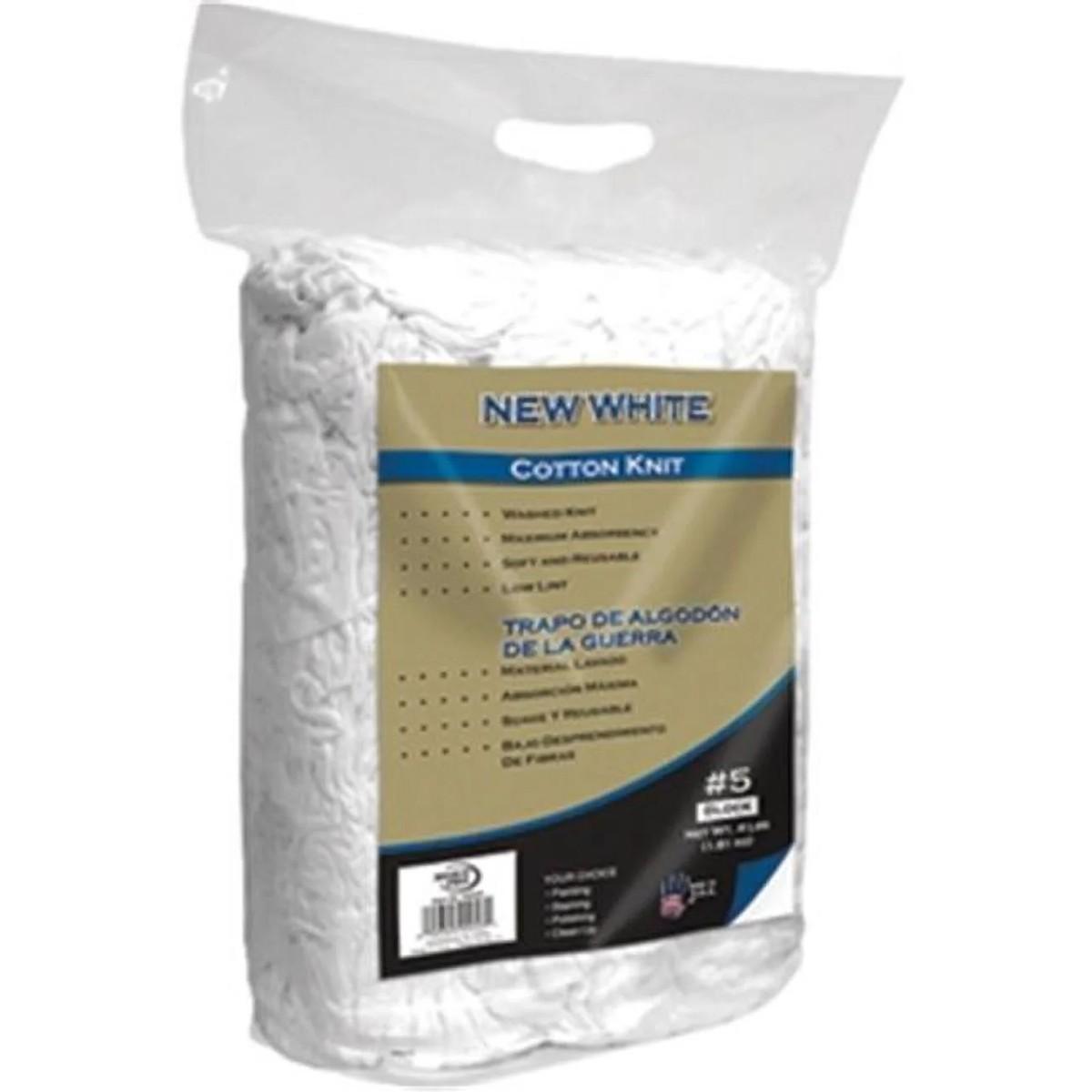 Merit Pro  5 Lb Mixed White Rags