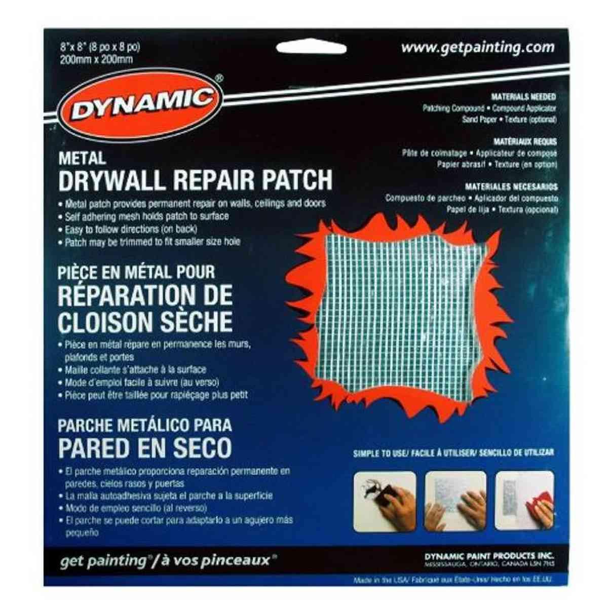 Dynamic Wall Repair Patch 4X4