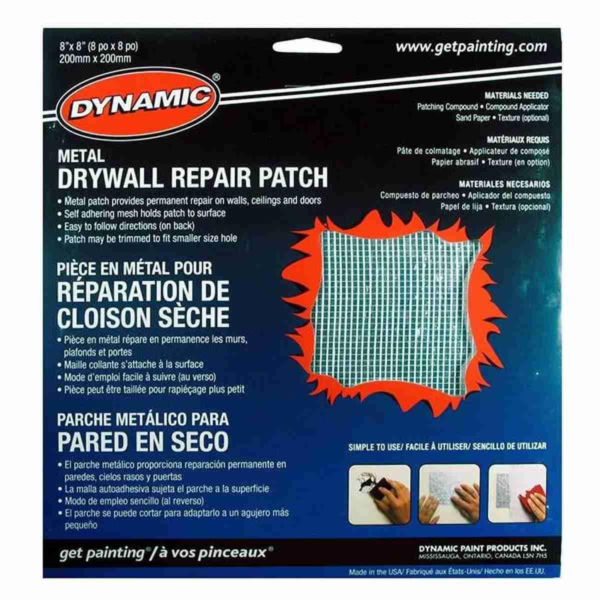 Dynamic Wall Repair Patch 8X8