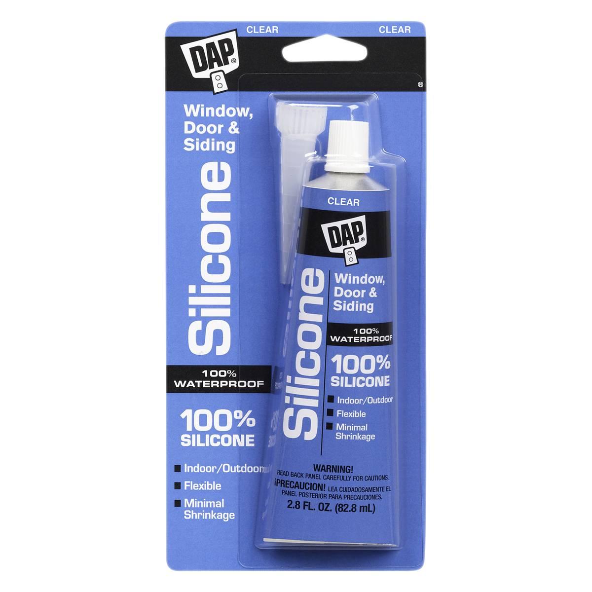 3 oz Clear Silicone Sealant Tube