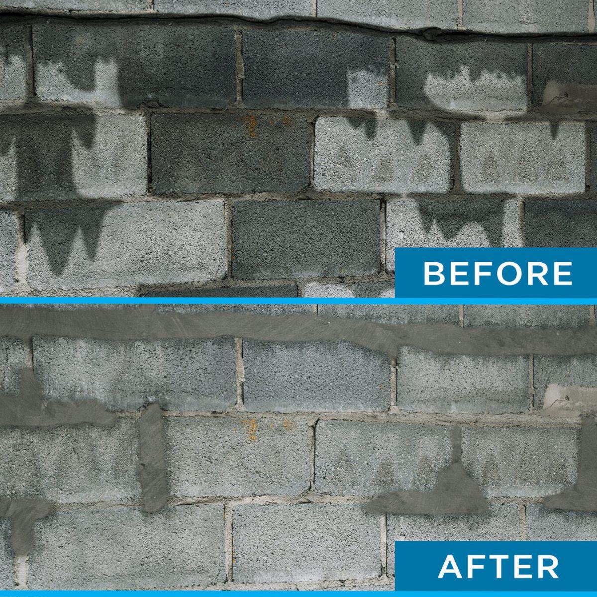 Drylok Fast Plug Before After P00924 View #2