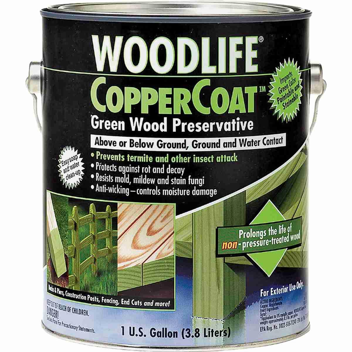 1-Gal CopperCoat Exterior Wood Preservative