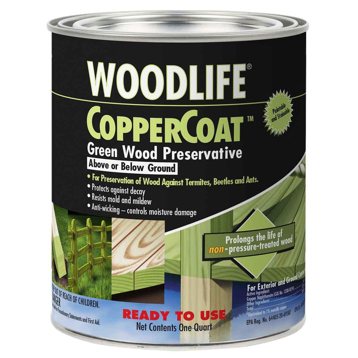 1-Qt CopperCoat Exterior Wood Preservative