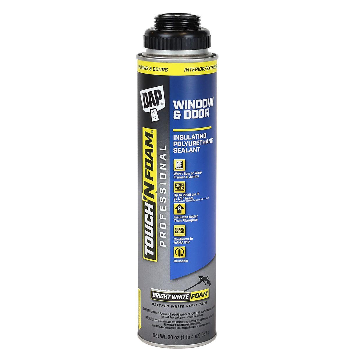 Touch ’n Foam Window & Door Gun Foam Sealant – Minimal Expansion