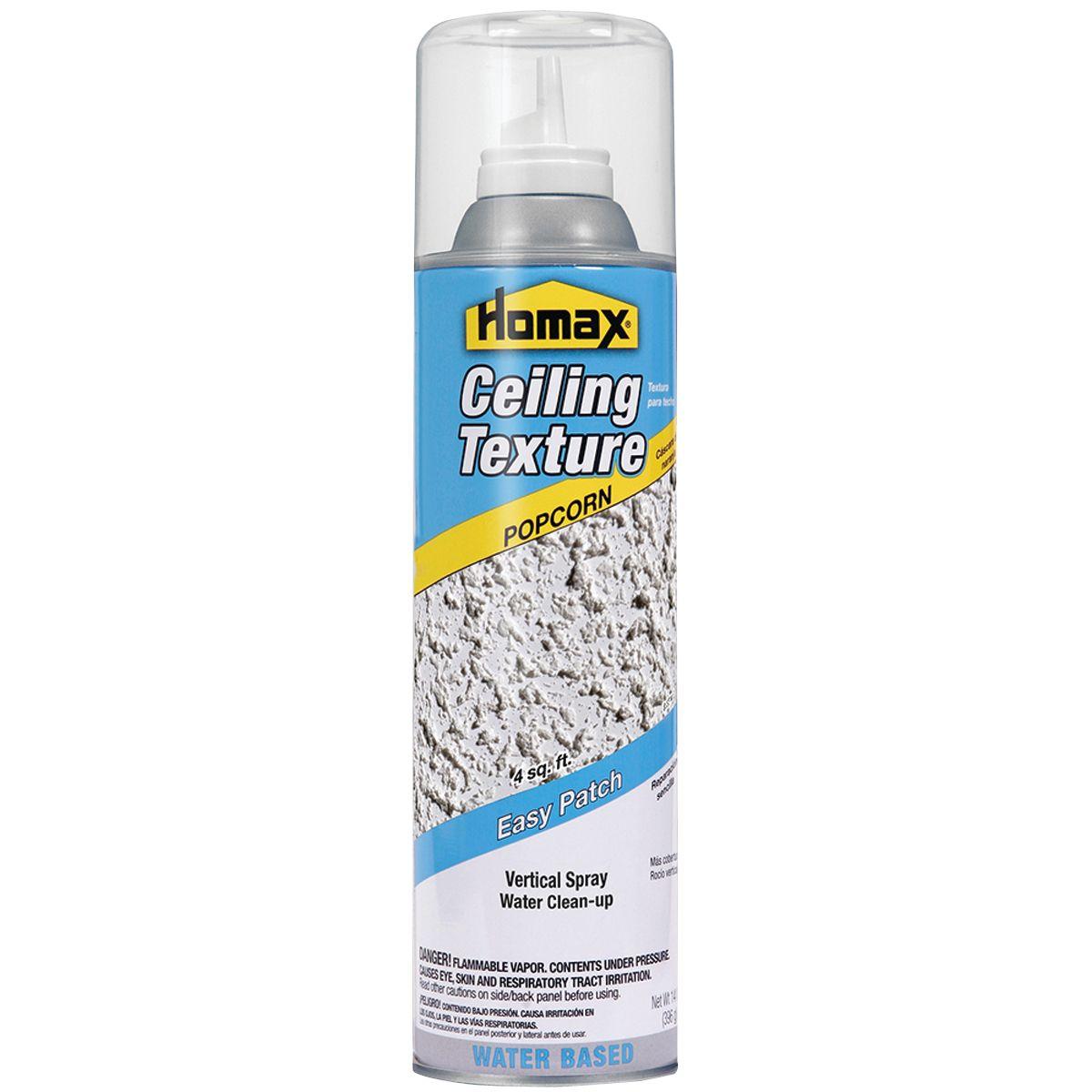 Homax 4094 Popcorn Ceiling Texture, Liquid, White, 14 oz Can