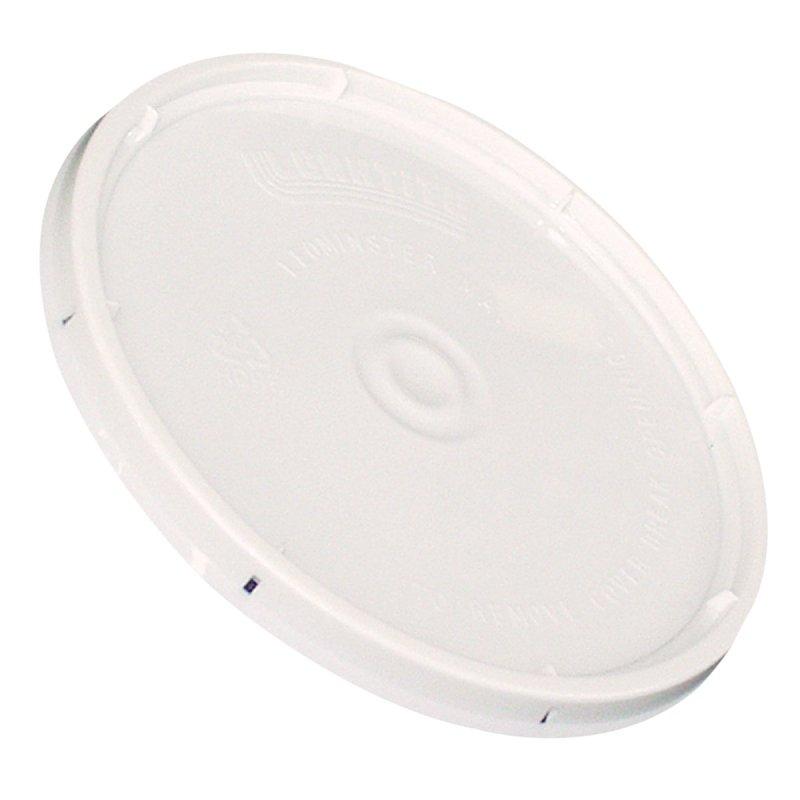 Leaktite-IPL Plastics 1044796 Gasketed Lid, LLDPE, White