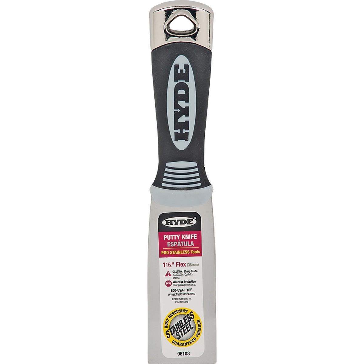 FLEX PUTTY KNIFE 1-1/2" MAX GRIP