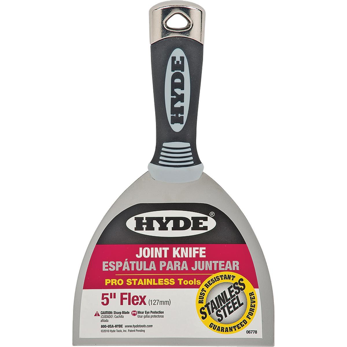 Pro Stainless Joint Knife, 5 in Flexible Stainless Steel Blade