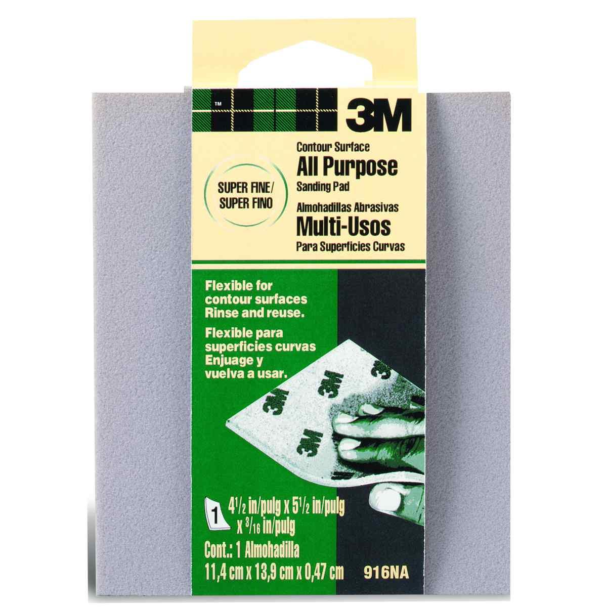 3M CONTOUR SANDING SPONGE S