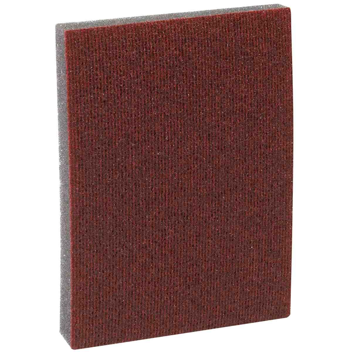 3M Pro-Pad 07058 Sanding Sponge, 4 in L, 2-7/8 in W, 80 Grit, Medium