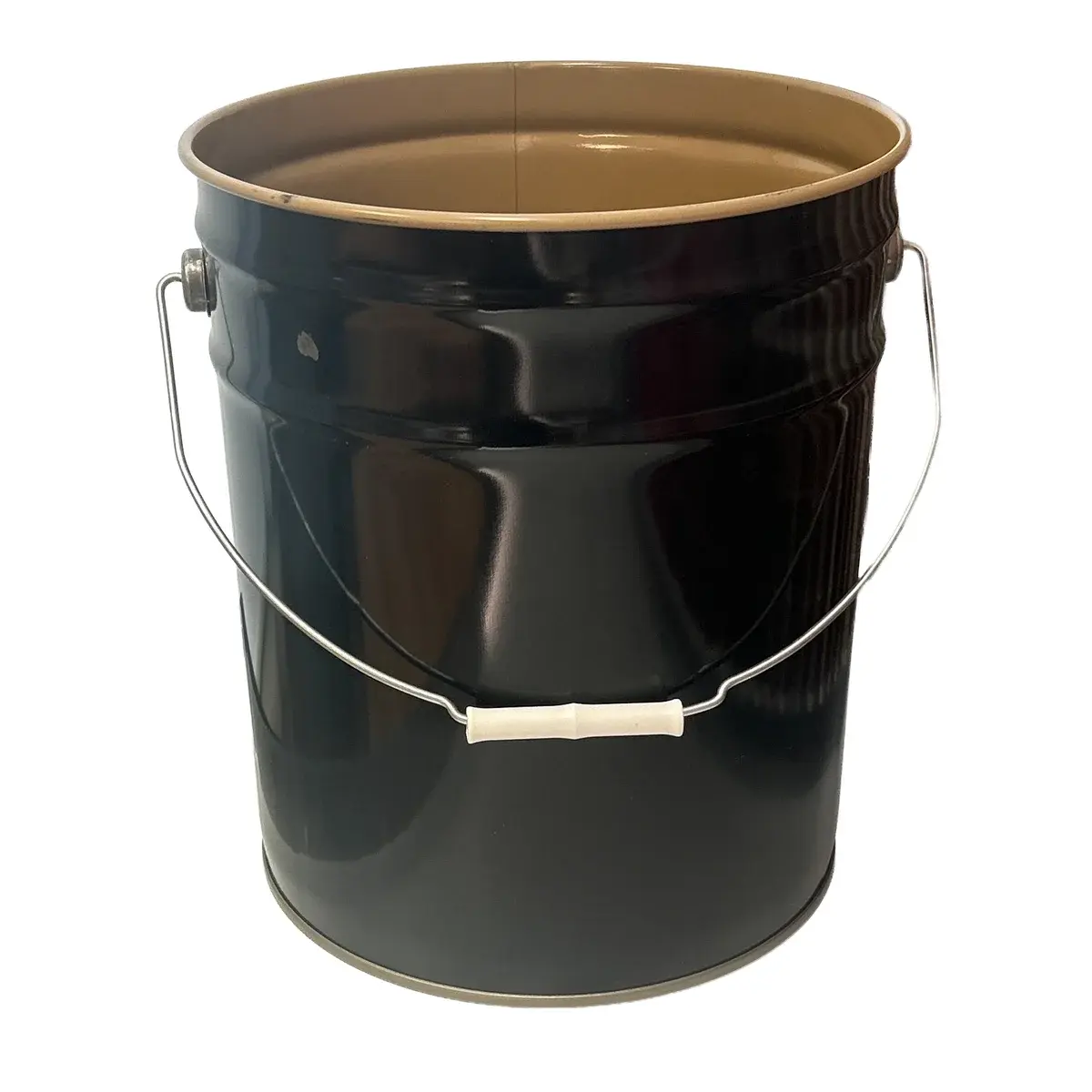 Empty Metal/Blk Bucket 5Gl