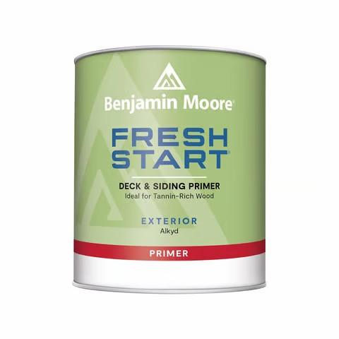 Fresh Start Alkyd Deck & Siding Primer White 1 Quart