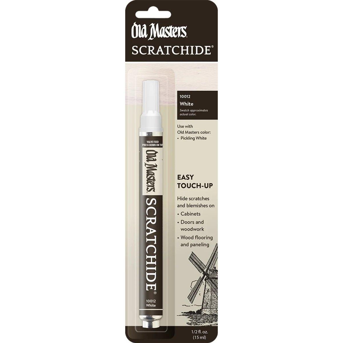Old Masters Scratchide Pen White10012