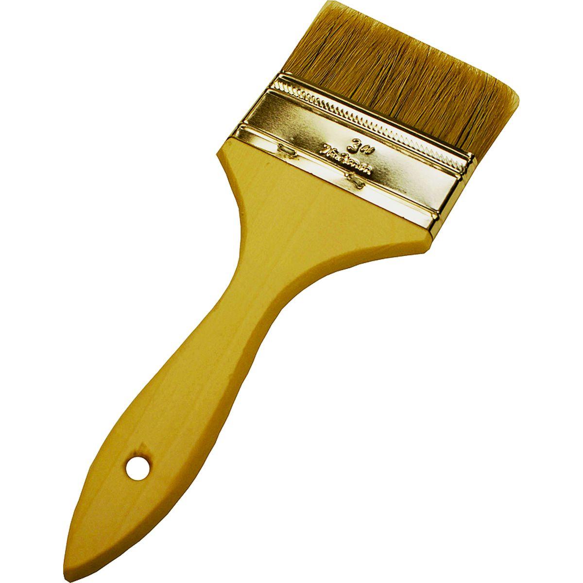 3-in White Bristle Chip Brush