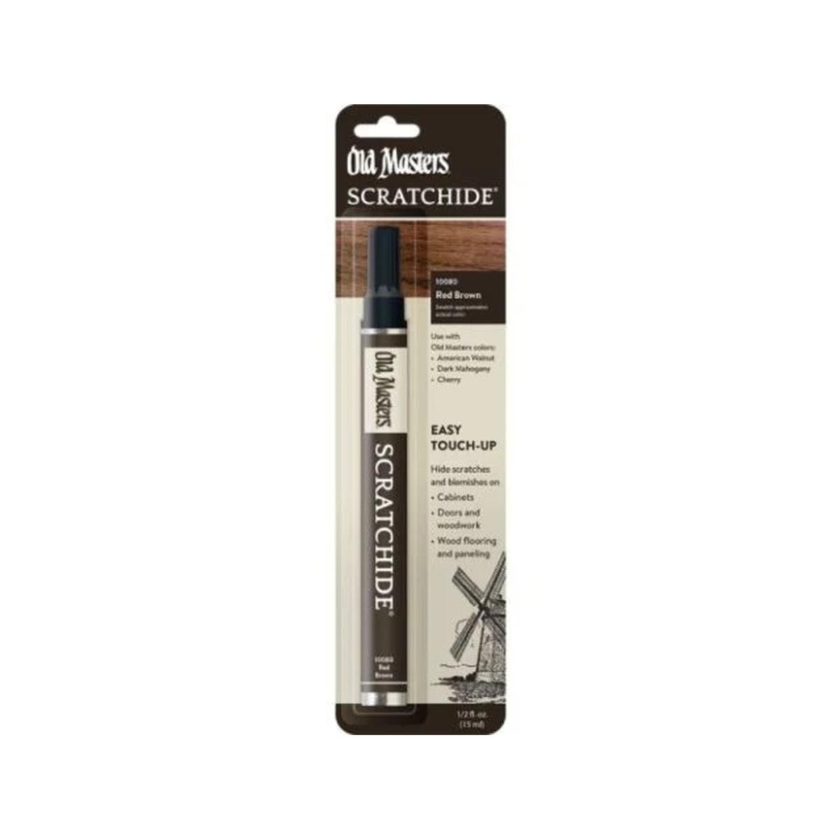 Scratchide Touch-Up Pen Red Brown 0.5 oz