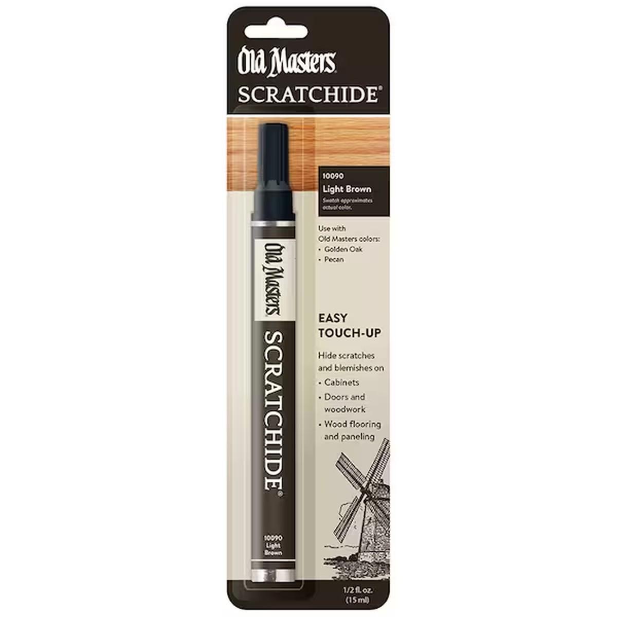 Scratchide Touch-Up Pen Light Brown 0.5 oz