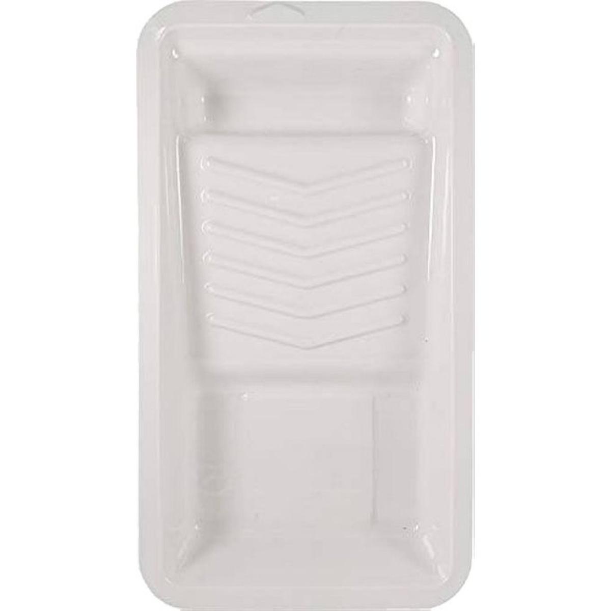 7-in White Plastic Paint Tray