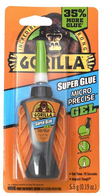 Gorilla Super Glue Micro Precise, Clear 5.5 g