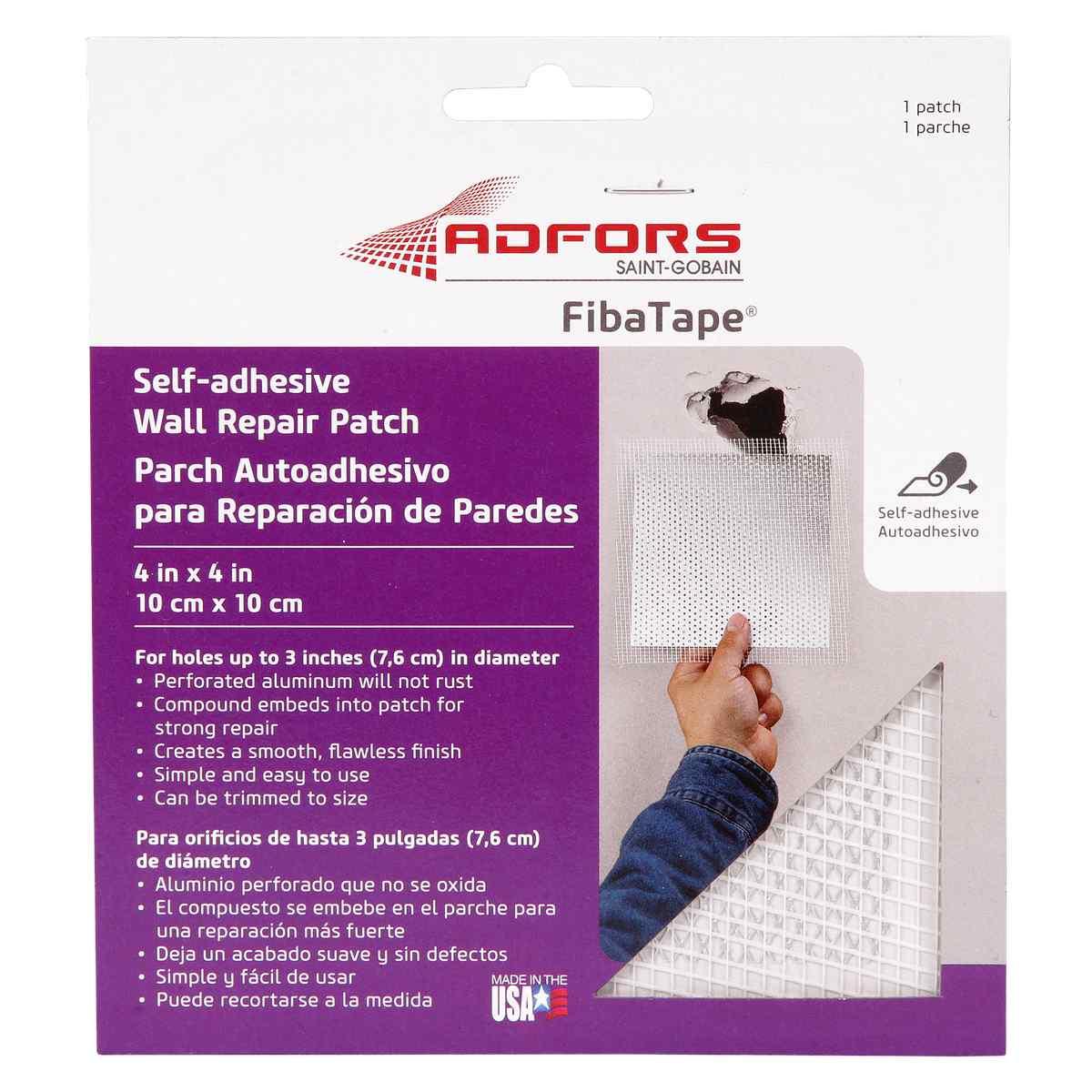 Adfors FDW6836-U Self Adhesive Repair Patch, White