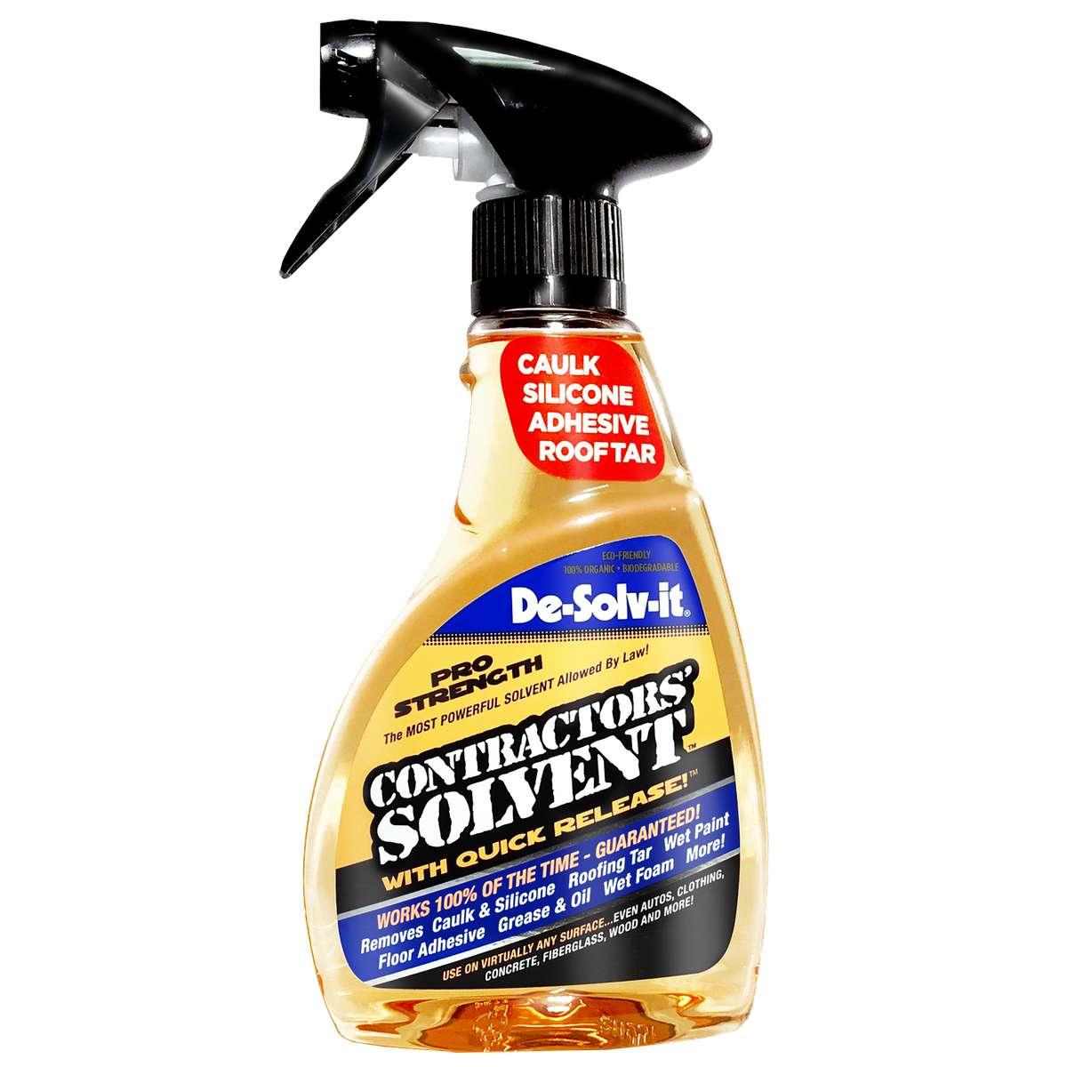 Orange-Sol 10022 Contractor Solvent, Liquid, Citrus, Clear/Orange, 12 oz Bottle