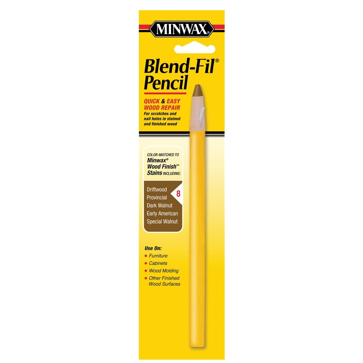 Dark Walnut Wood Filler Pencil