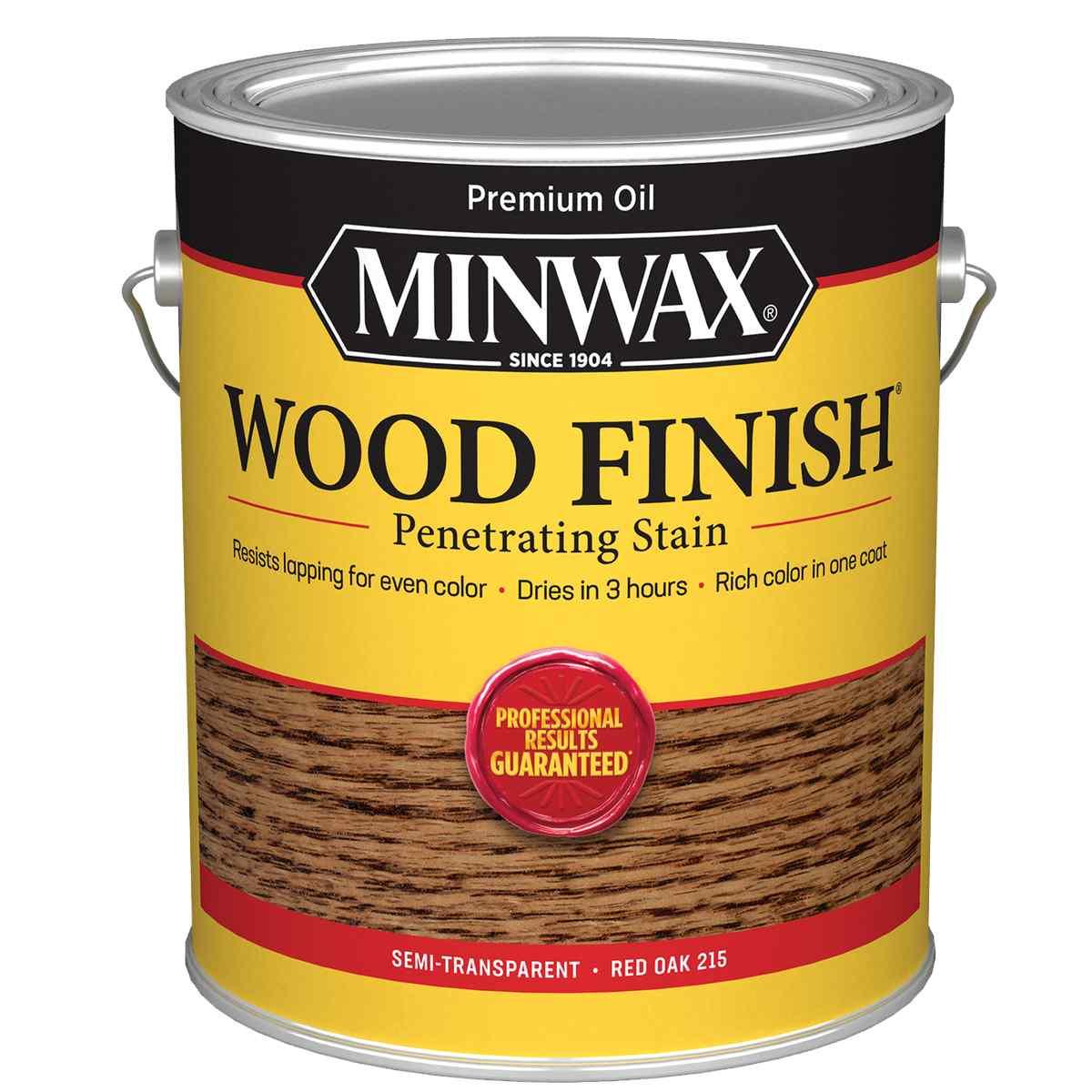 Wood Finish Interior Oil-Based Wood Stain Red Oak 1 Gallon