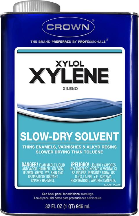 Xylene Slow-Dry Solvent 1 qt