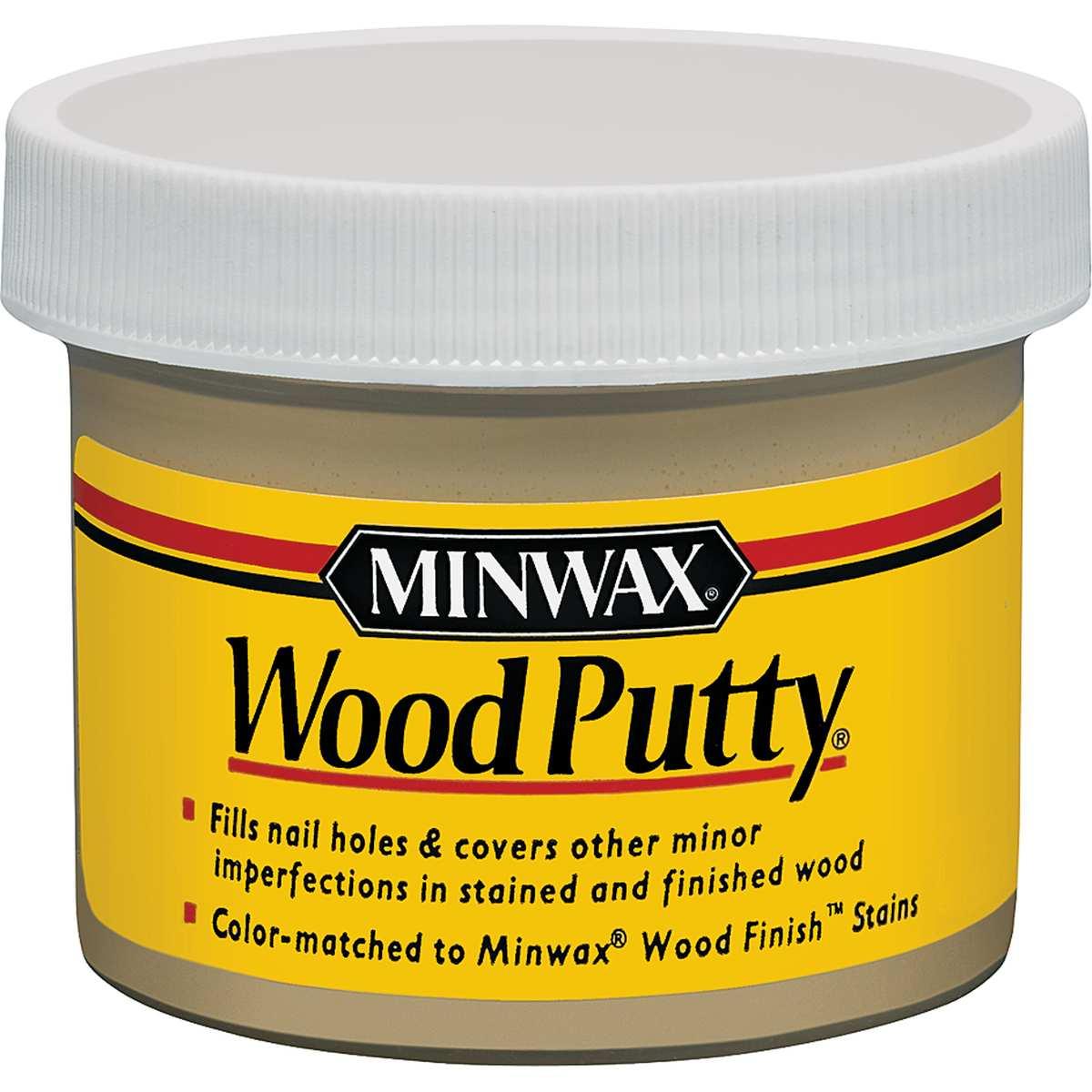 Minwax 13619000 Wood Putty, Liquid, Pickled Oak, 3.75 oz Jar