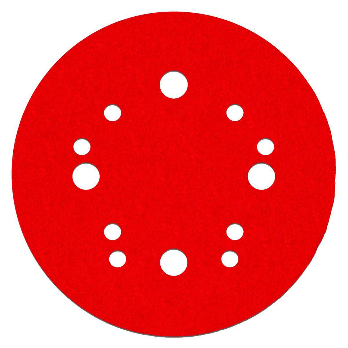 5 in. 180 Grit (Very Fine) ROS Hook & Lock™ Discs (4-Pack)