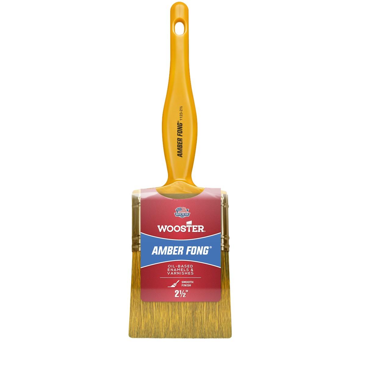 Wooster 1123 2-1/2" Amber Fong