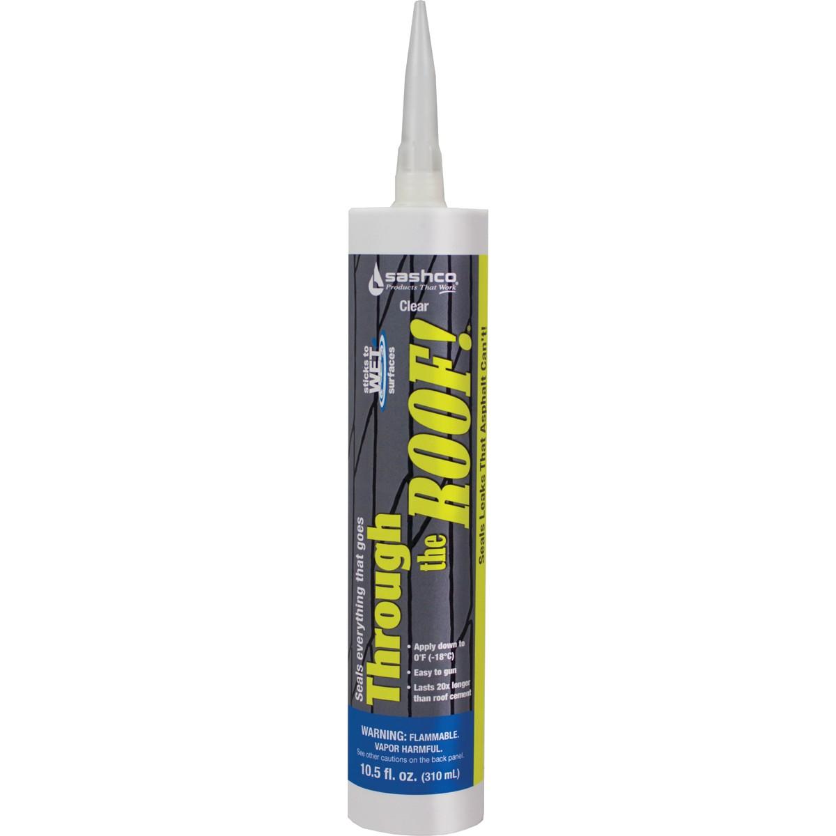 Through The Roof Clear Sealant – Permanent Waterproof Roof Repair