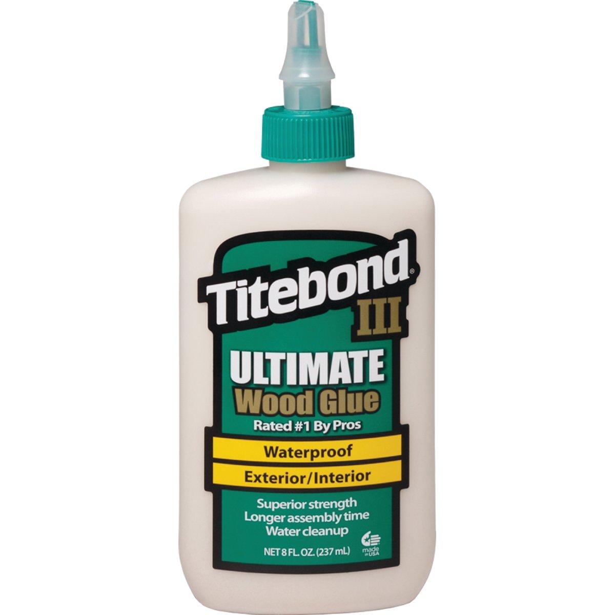 Titebond III 1413 Glue, Brown, 8 oz Bottle