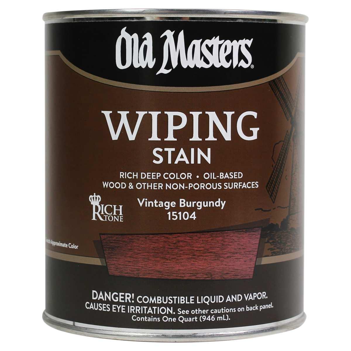 Old Masters 15104 Wiping VintageBurgund