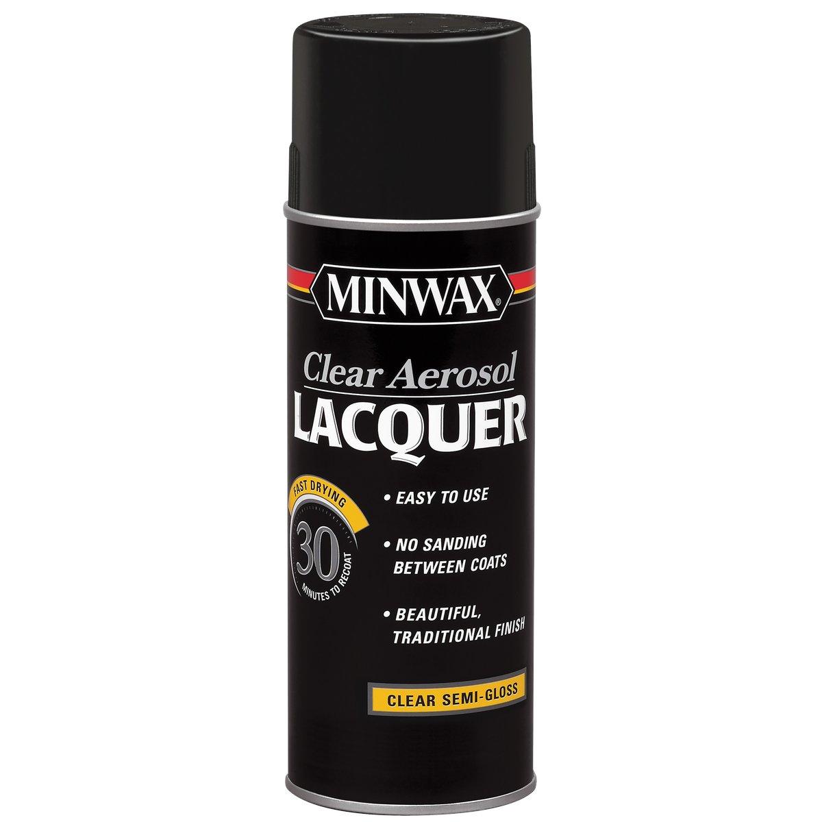 12-Oz Lacquer Spray Semi Gloss Interior Finish