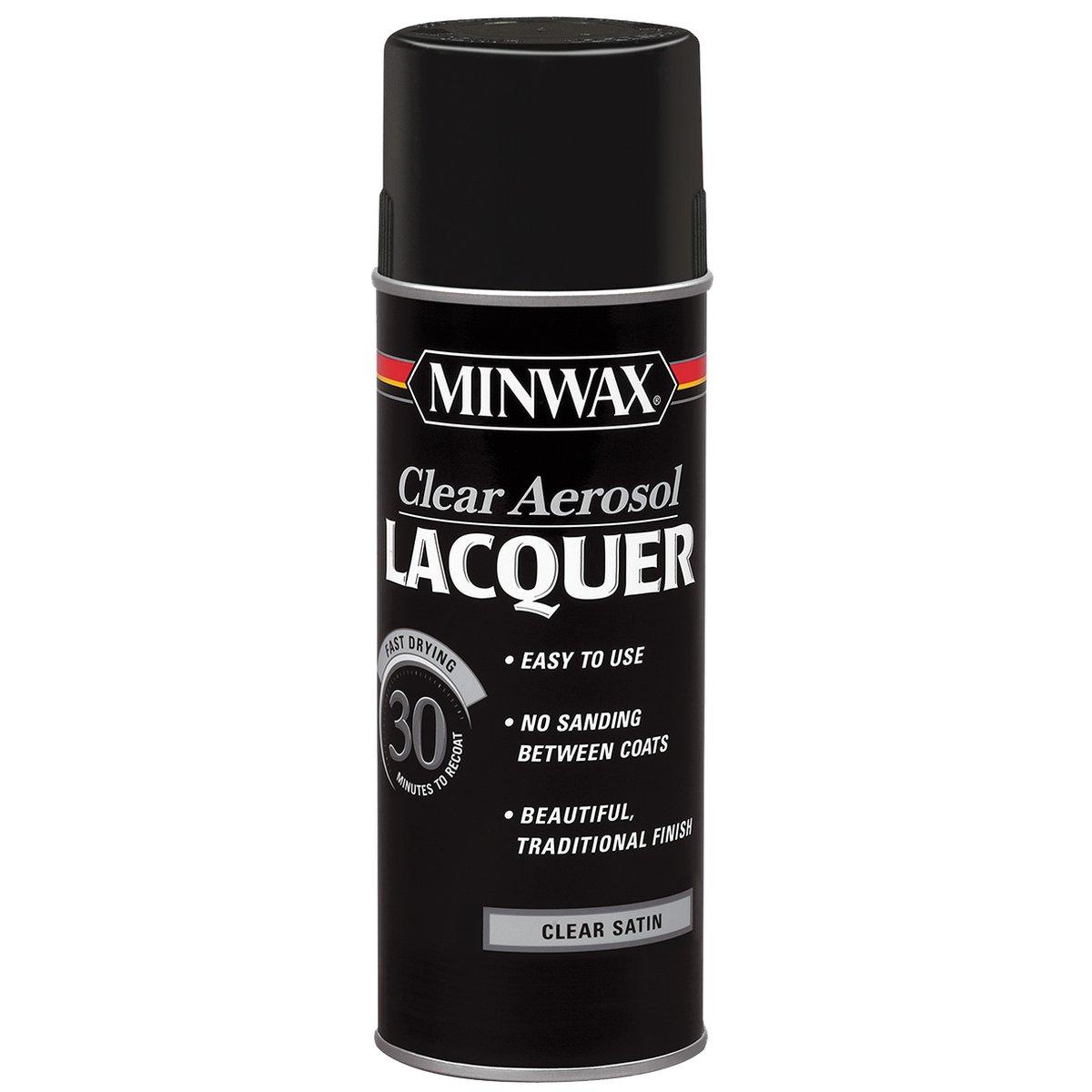 12-Oz Lacquer Spray Satin Interior Finish