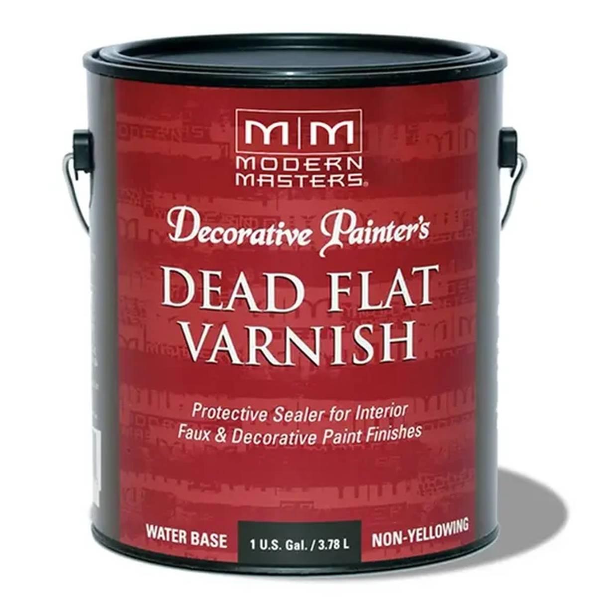 1-gal Dead Flat Varnish
