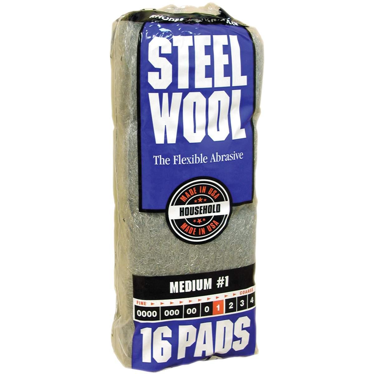 STEEL WOOL #1 16PK