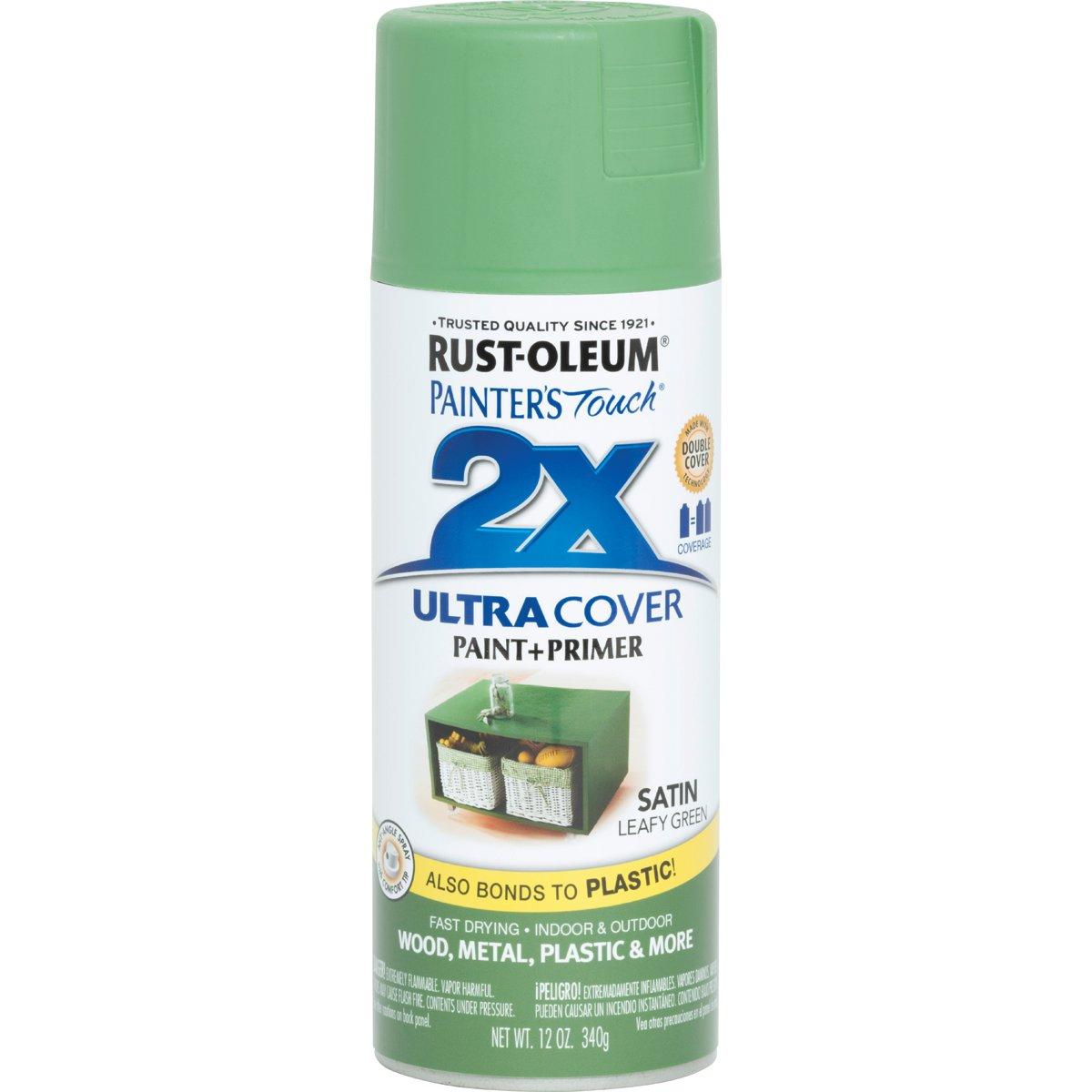 2X SPRAY SATIN LEAFY GREEN