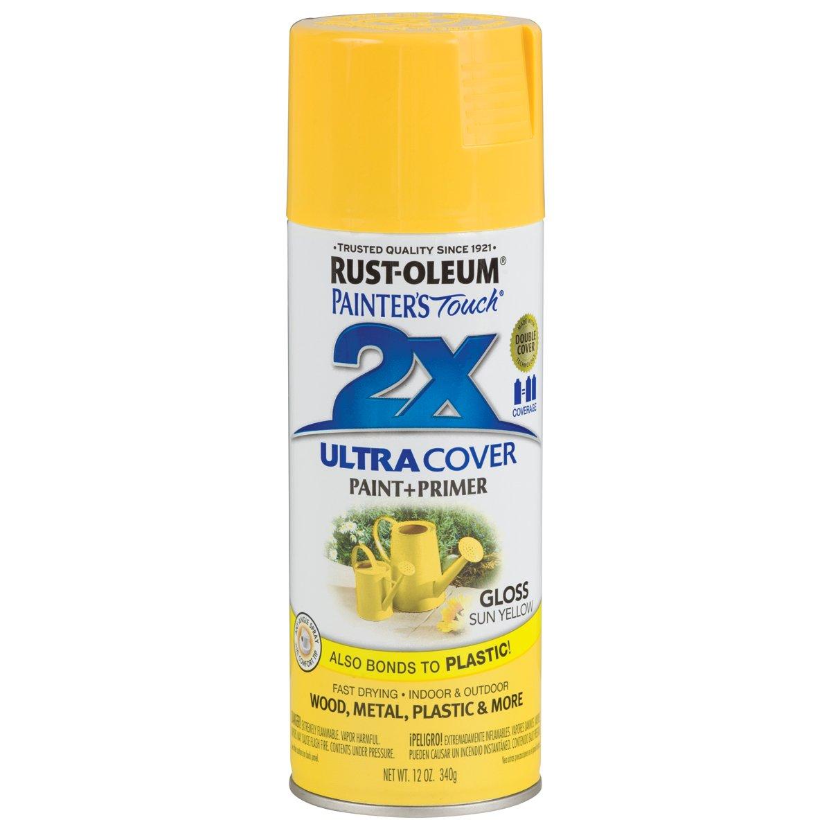 2X SPRAY GLOSS SUN YELLOW