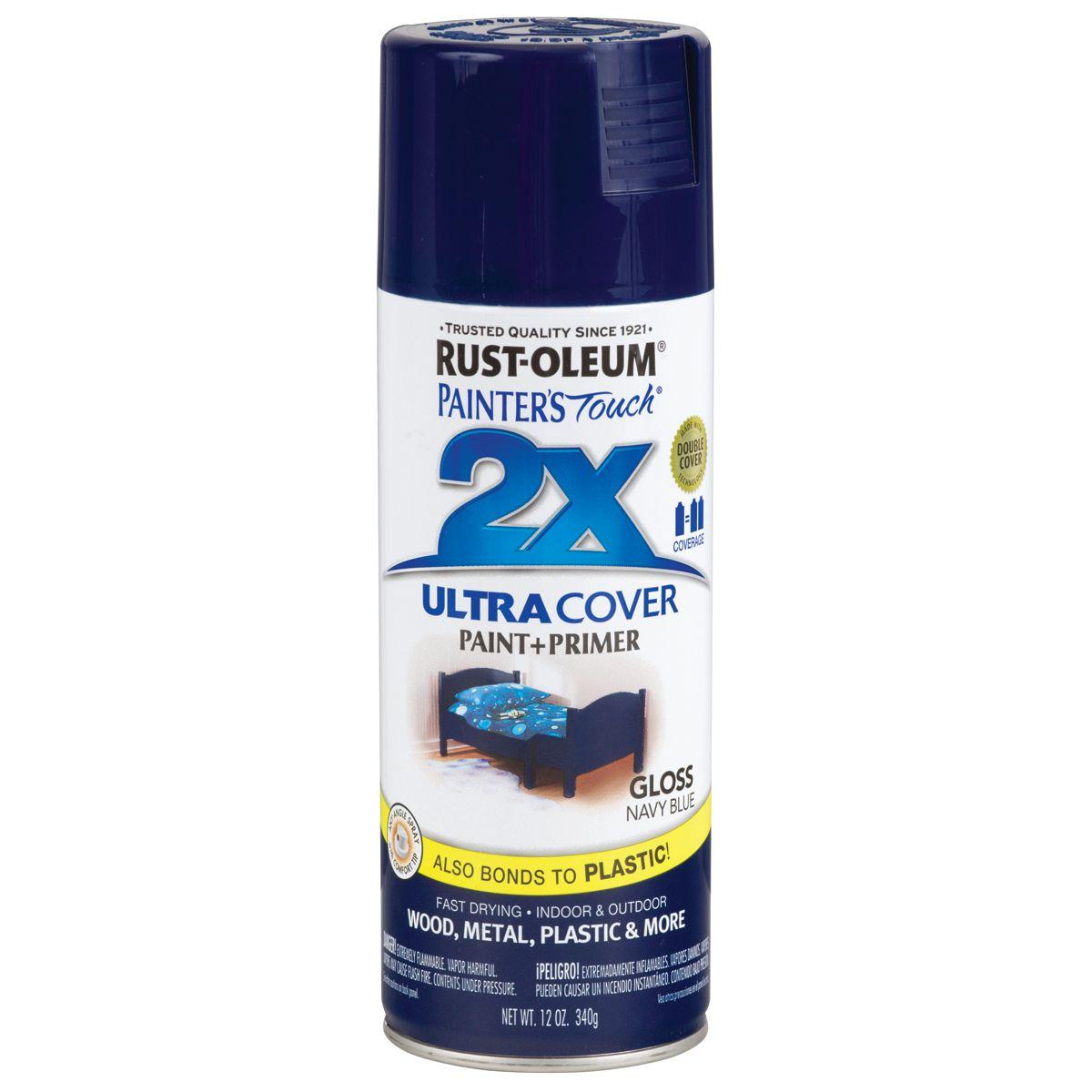 2X SPRAY GLOSS NAVY BLUE
