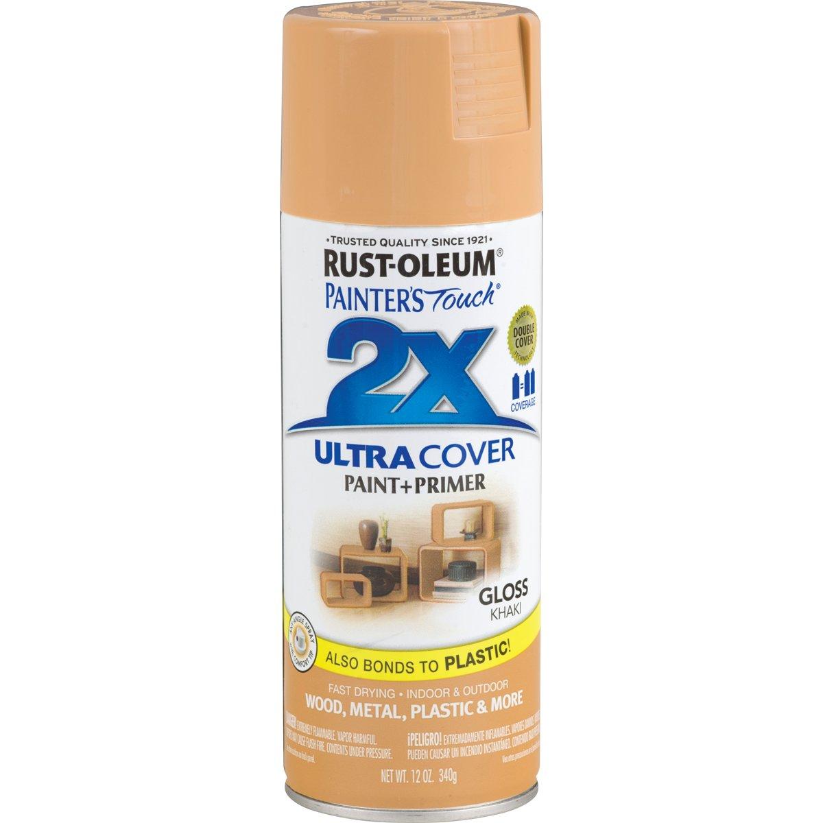 2X SPRAY GLOSS KHAKI