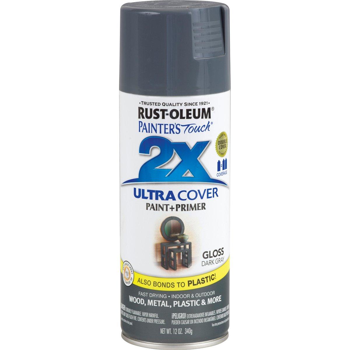 2X SPRAY GLOSS DARK GRAY