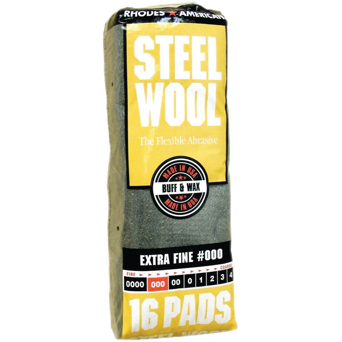 STEEL WOOL #000 12PK