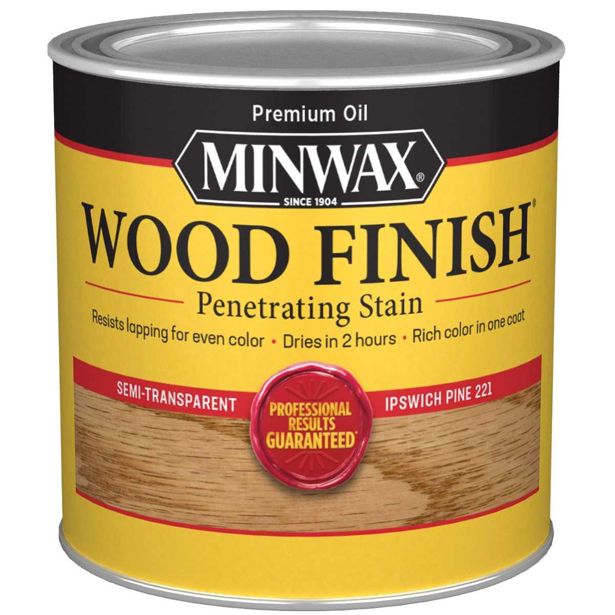 WOOD STAIN IPSWITCH PINE 1/2PT